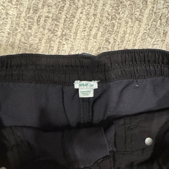 Aerie Black Jean Shorts - Picture 2 of 3